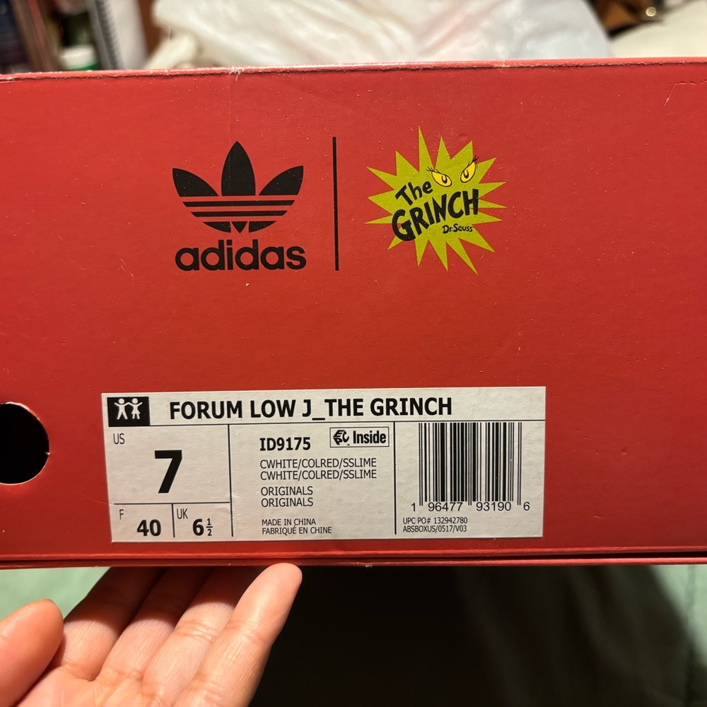 Adidas Forum Low- Grinch Sneakers